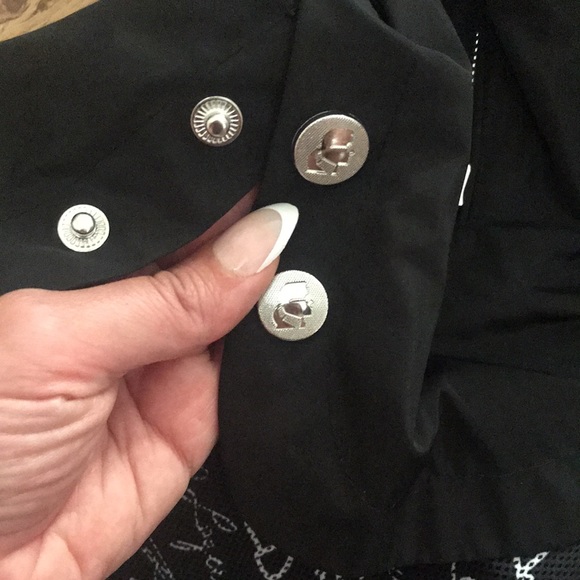 New with tags Karl lagerfeld jacket black - Picture 9 of 10